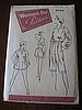 Vintage 40s Womans Day 3246 Beach Ensemble Pattern sz 12 B30 Unprinted