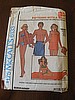 Vintage 70s McCalls 6133 Misses and Mens Beach Mat and  His & Her Wrap Pattern