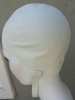 SOLD - Vintage Style White Rubber Swim Cap with Chin Strap