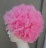 SOLD - Vintage 60s Pink Petal Cap