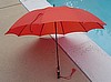 Vintage Italian Orange Umbrella Parisol
